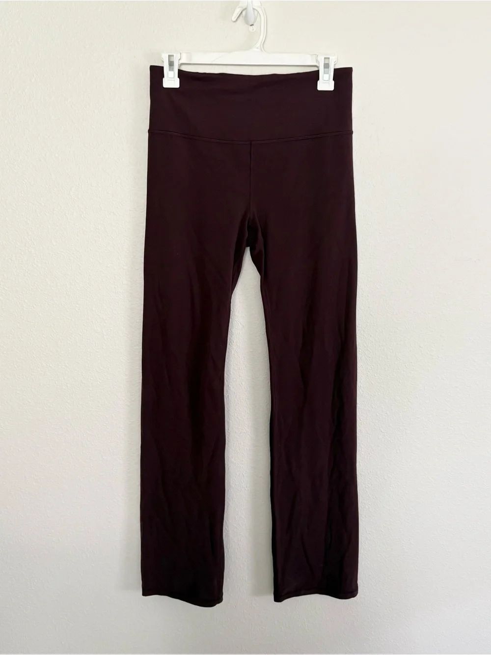 Athleta Elation Straight Leg Pant Yoga Stretch Purple Women’s Size M